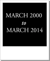 March, 2000 to April, 2014